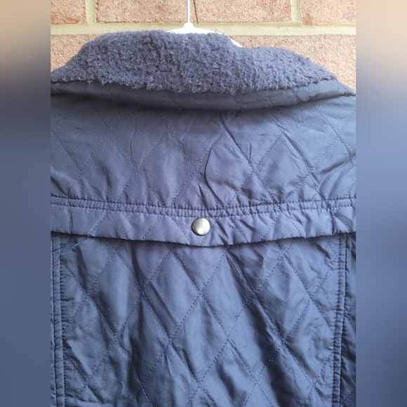 Cavalini Women's Navy Quilted Jacket - Picture 9 of 11